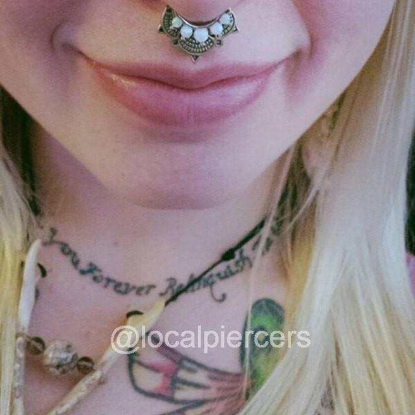 Fake Septum Nose Ring