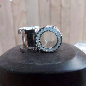 Opalite Screw Fit Tunnels