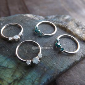 Sterling Silver Seam Ring