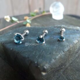 Tragus Gemstone Studs