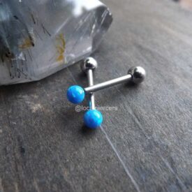 Cheek Piercing Barbell