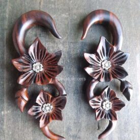 Wood Flower Hangers