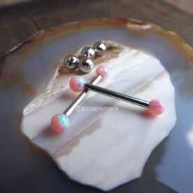 Pink Opal Barbells