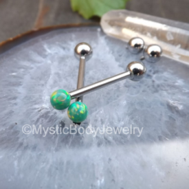 Cheek Opal Barbells