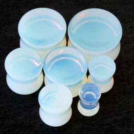 Opalite Stone Plugs - Body Jewelry