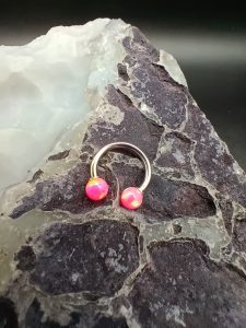 Pink Opal Septum Ring