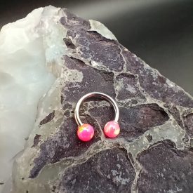 Pink Opal Septum Ring