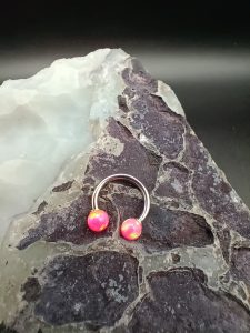 Pink Opal Septum Ring