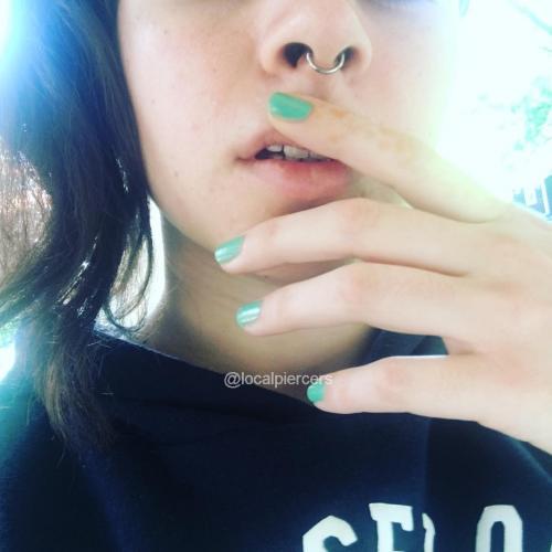 Titanium Septum Ring