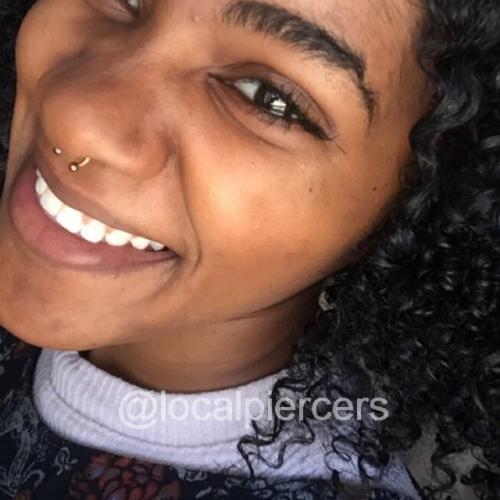 Rose Gold Septum Ring